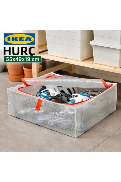 IKEA TREV Cutie de depozitare cu fermoar Organizator pentru rufe Organizator ...