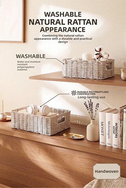 Ocean Home Textile منظم ألعاب غرفة الأطفال من البولي بروبيلين الرمادي القابل ...