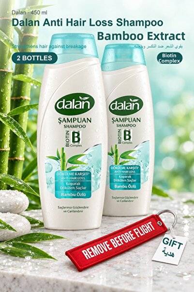 Dalan Anti Hair Loss Shampoo 450 ml X 2 Bottles