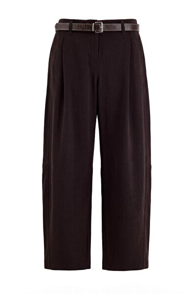 Trendyol Collection بنطلون بني TWOAW27PL00115