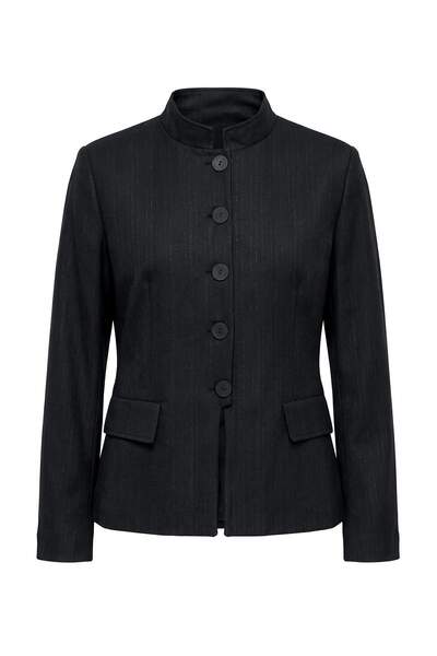 Trendyol Collection سترة بليزر سوداء TWOAW27BC00049