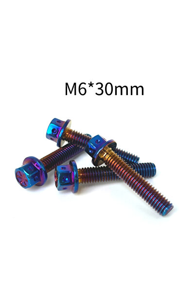 Choice M6-30mm 4pcs Stainless Steel 304 Hex Head Internal Hex Bolt M6*30mm, S...