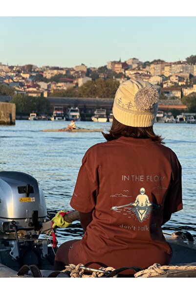 Rowing Flow Kürek Unisex Reguler Tshirt