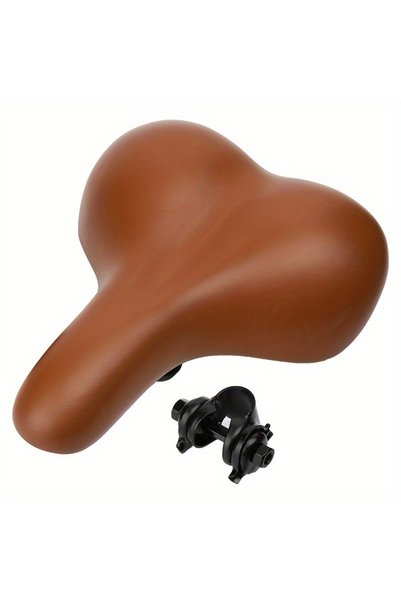 Choice Brown ZHIQIU Comfortable Bicycle Saddle City or Road Bikes Seat Replac...