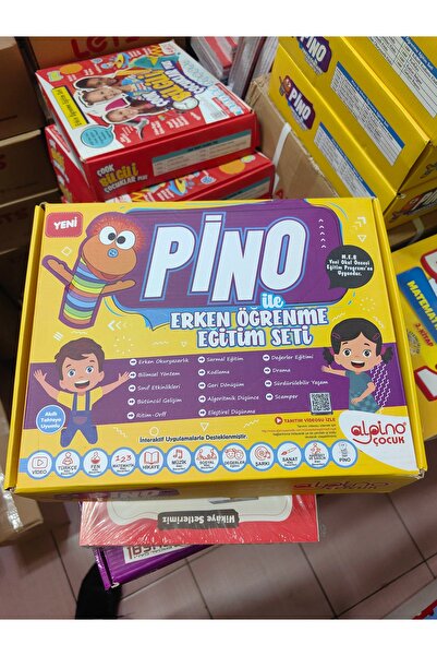 Alpino Çocuk Pino İle Erken Öğrenme Eğitim Seti Anasınıfı Okul Öncesi 2025