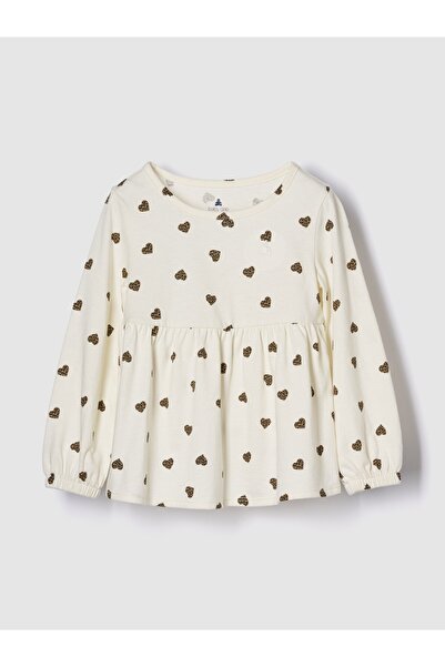 GAP Kız Bebek Krem Mix & Match Empire-Waist Top