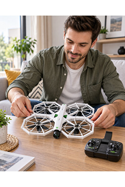 OEM Dronă Nova Cam cu cameră HD, Wi-Fi, lumini LED, flip 360°