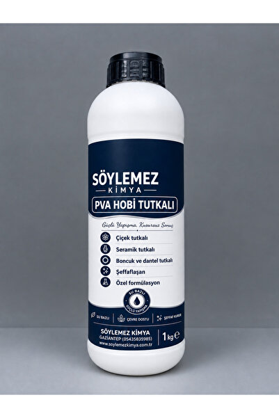 PVA hobi tutkalı, çiçek tutkalı, seramik tutkalı, soğuk porselen hamur tutkalı, soğuk porselen tutkalı, çiçek hamur tutkalı, boncuk dantel yapıştırma tutkalı, boncuk tutkalı, dantel tutkalı