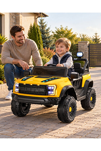 Storm Mașină electrică SUV off-road JR-E903 pentru copii, 12V, 4x4, lumini și...
