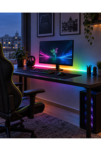 OEM Bandă LED Universal Gaming LED Strip (3 m) – creează o atmosferă spectacu...
