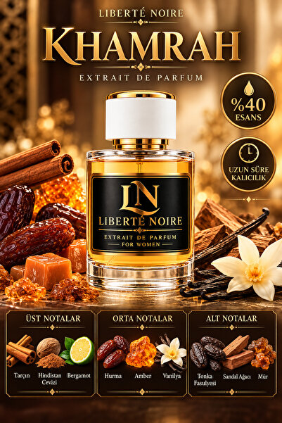 Latafa Khamrah Kadın Parfüm Extraıt De Parfum %40 Esans ile gün boyu kalıcı 50 Ml