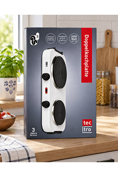 OEM Plită electrică dublă Tectro 2500W