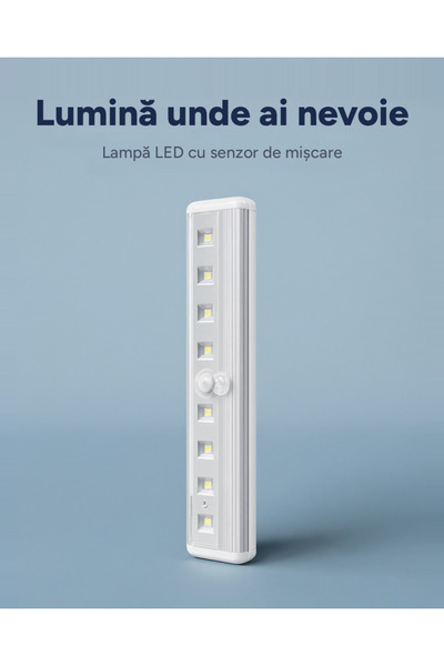 OEM Lampă LED cu senzor de mișcare – soluția ideală pentru iluminare automată și eficientă!