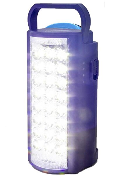 Vothoon Şarjlı Işıldak Usb Şarj Çıkışlı 24 Led 80 Saat Akülü Işıldak 24 Led T...