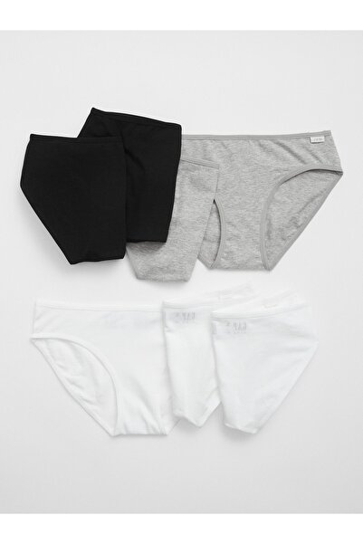 GAP Kız Çocuk Çok Renkli 7'li Bikini Külot Seti