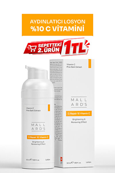 MALL ARD'S C-Force 10 Losyon, Aydınlatıcı ve Yaşlanma Karşıtı C Vitamini Losy...