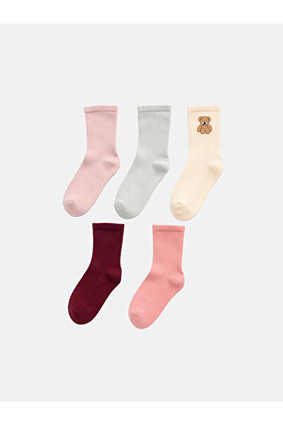 LC Waikiki Bear Embroidered Women's Socks from Uzg Store for Style Enthusiast...