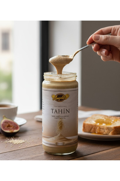 Angelite Yerli Susam Tahin 500 gr. Tek Kavrulmuş