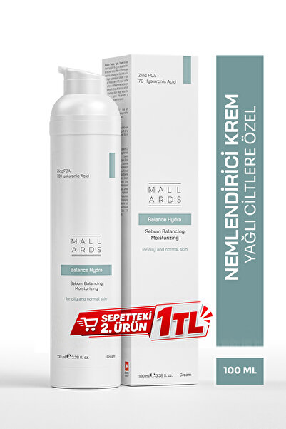 MALL ARD'S Balance Hydra, Karma ve Yağlı Ciltler İçin Sebum Dengeleyici ve Ne...