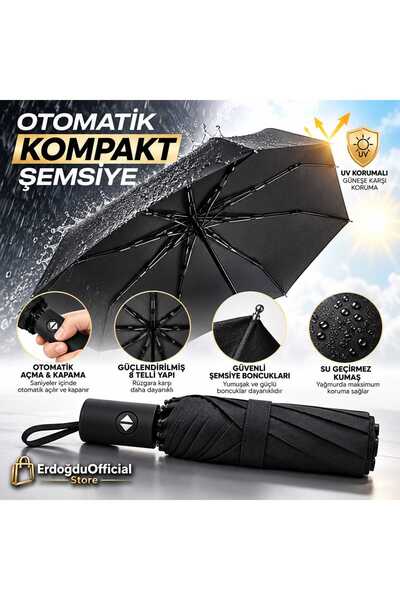 Genel Markalar Kılıflı Otomatik Kompakt Şemsiye
