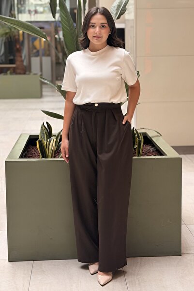 Ghisa Double Pleated Loose Pants