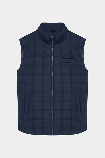 W Collection FERMUARLI LACİVERT YELEK