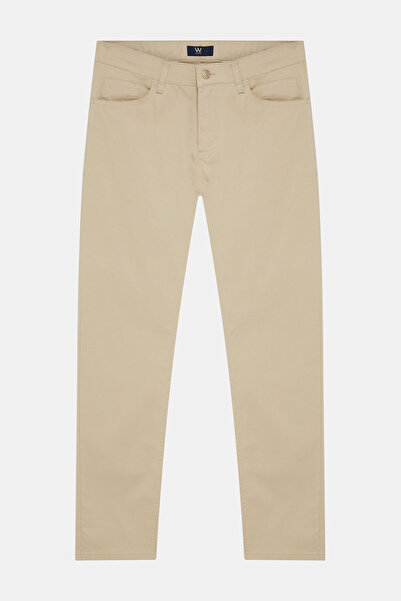 W Collection BEJ BORU PAÇA SPOR PANTOLON
