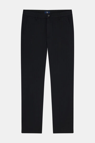 W Collection SİYAH BORU PAÇA SPOR PANTOLON