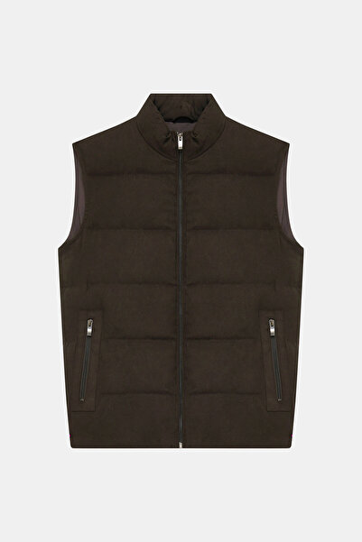 W Collection FERMUARLI KAHVE YELEK