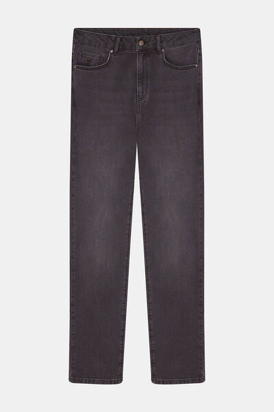 W Collection KAHVE STRAIGHT JEAN PANTOLON