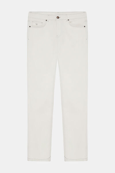 W Collection BEJ STRAIGHT JEAN PANTOLON