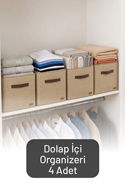 İronika 4-Piece Multi-Purpose Closet Organizer, Shelf Organizer, Toy Laundry ...