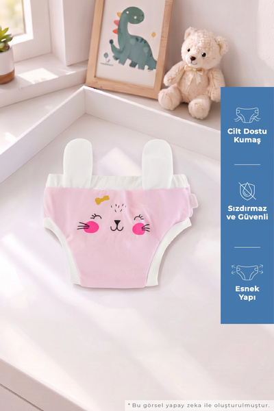 Babyjem Soft Alıştırma Külodu Pembe 3 Yaş
