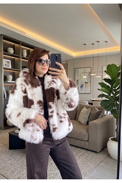 yamujeans Desenli Kürk