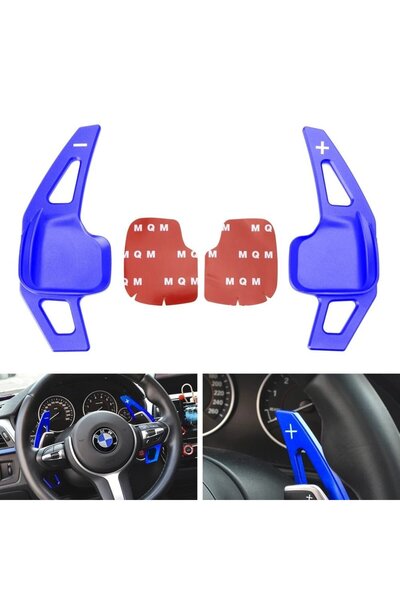 Genel Markalar Bmw f30 m direksiyon f1 vites kulakçık paddle shift mavi
