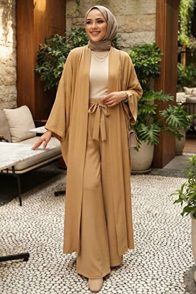 Neva Style طقم كيمونو مراكش بحزام على شكل بسكويت 1403BS
