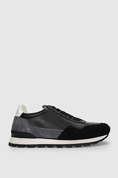 Lufian Leo Erkek Sneaker Ayakkabı Siyah