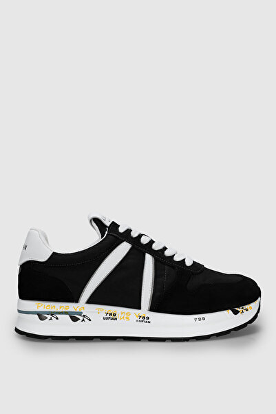 Lufian Rex Erkek Sneaker Ayakkabı Siyah