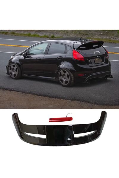 autogp Ford fiesta st bagaj üstü spoiler pianoblack boyalı 2009 / 2017