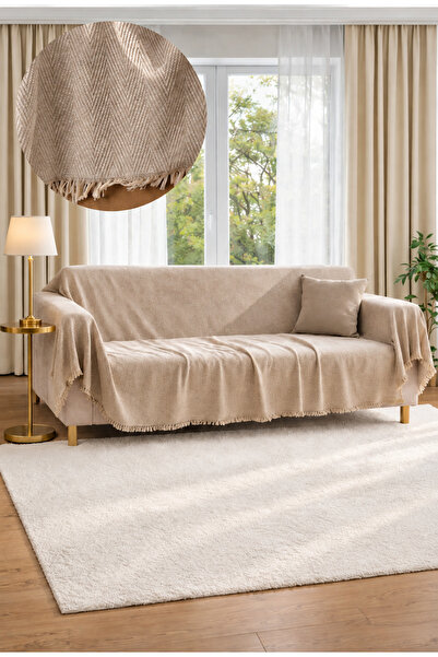 SEVHOME CONCEPT % 100 Pamuk Kolları Örten Koltuk Örtüsü 180 x 300 cm- Kaymaz,...