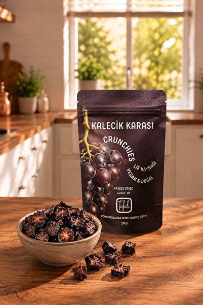 Tafali Dondurularak Kurutulmuş Kalecik Karası Üzümü - Coğrafi İşaretli, Katkı...