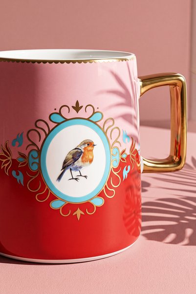 Perotti Birdy Porselen Tekli 250 ml Kupa