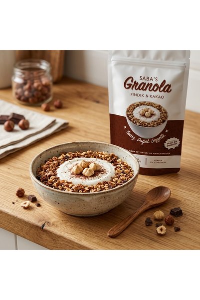 Saba's Granola Fındık-Kakao 300 Gr
