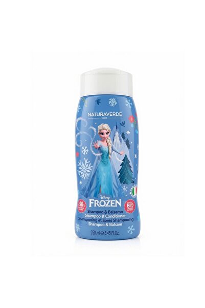Naturaverde Set 2 x Sampon si Balsam Kids Disney Frozen 2, cu Mosc Alb, pentr...