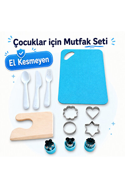 antiola Çocuk Muftak Araç Gereçleri, El kesmeyen, Montessori Eğitici Oyuncak ...