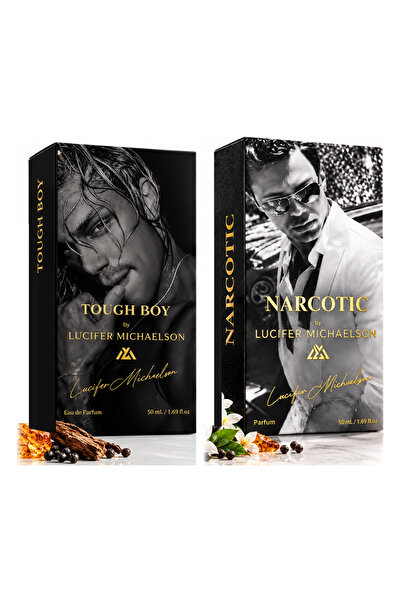 Lucifer Michaelson TOUGHBOY+NARKOTİK( NARCOTIC) + PARFÜM 50 ML + 50 ML İKİLİ ...
