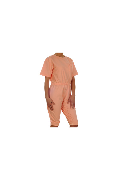 CARETEX BH–001 Hasta Bakım Tulumu (Bacak Fermuar)