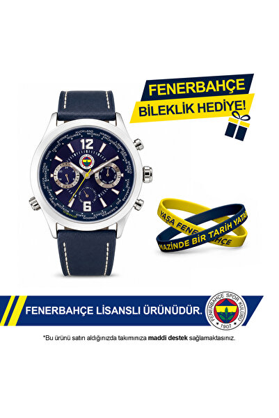 Fenerbahçe Lisanslı Kol Saati HA036T4S22 - FB Bileklik Hediyeli