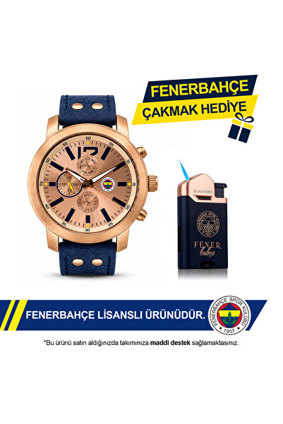 Fenerbahçe Lisanslı Kol Saati HA036T4S69 - FB Çakmak Hediyeli
