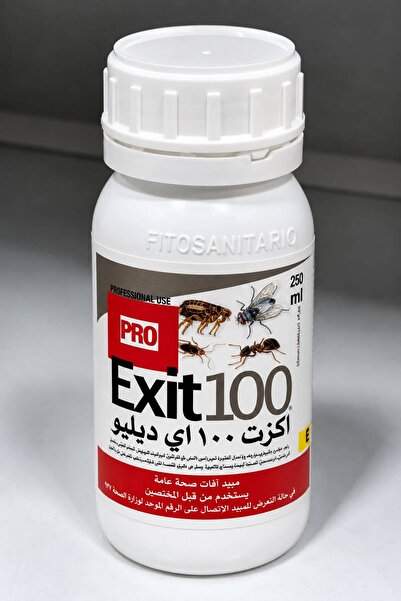 EXIT Insecticide Exet 100 Ew from Crawling and Flying Insects 250 ml